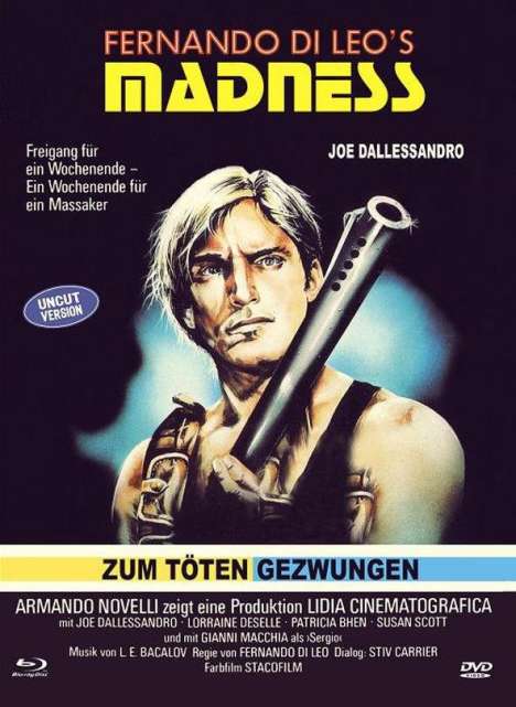 Madness - Zum töten gezwungen (Blu-ray &amp; DVD im Mediabook), 1 Blu-ray Disc und 1 DVD