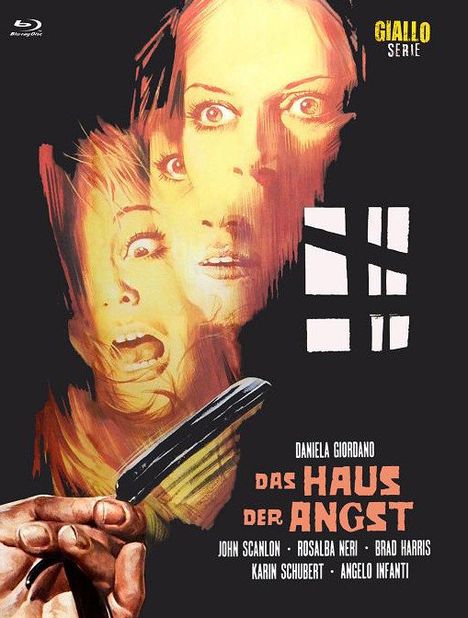 Das Haus der Angst (Blu-ray &amp; DVD im Mediabook), 1 Blu-ray Disc und 1 DVD