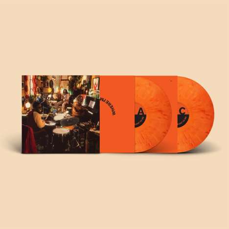 Ezra Collective: Where I'm Meant To Be (Limited Deluxe Edition) (Orange Marbled Vinyl), 2 LPs