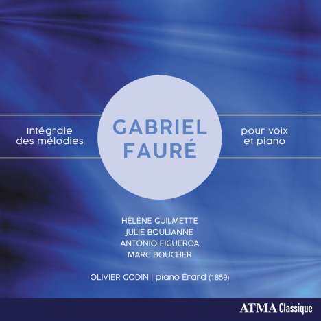 Gabriel Faure (1845-1924): Lieder "Integrale des Melodies", 4 CDs