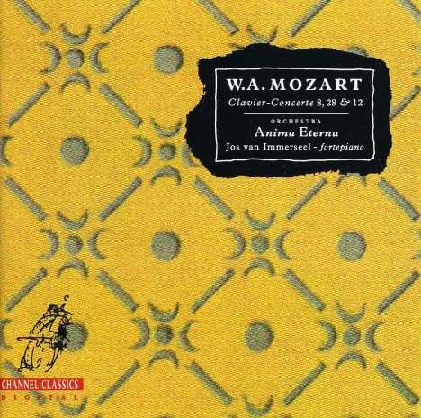 Wolfgang Amadeus Mozart (1756-1791): Klavierkonzerte Nr.8 &amp; 12, CD