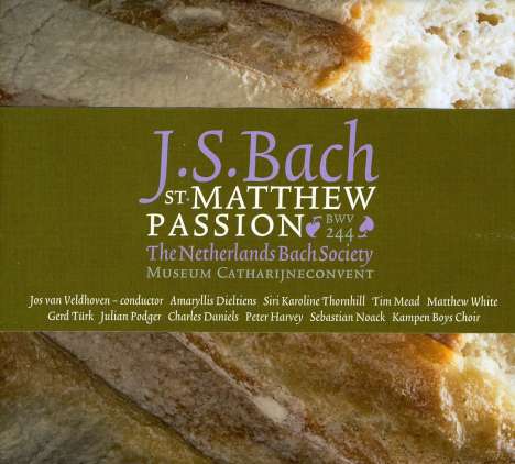 Johann Sebastian Bach (1685-1750): Matthäus-Passion BWV 244, 3 Super Audio CDs