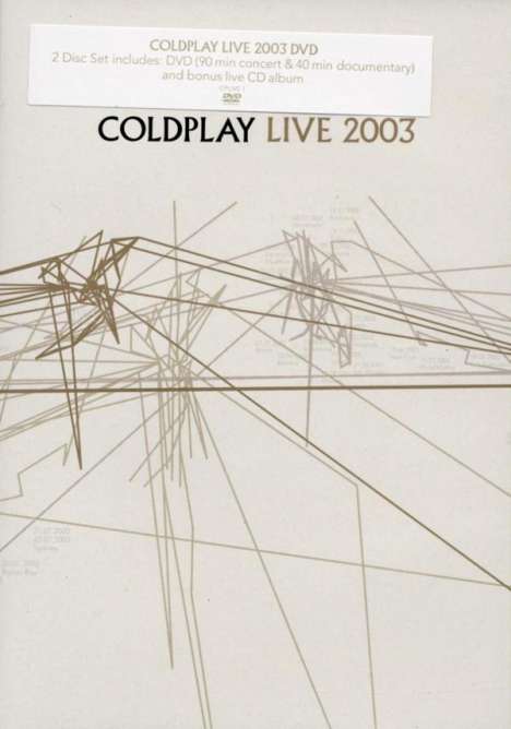 Coldplay: Live 2003 (DVD + CD), DVD