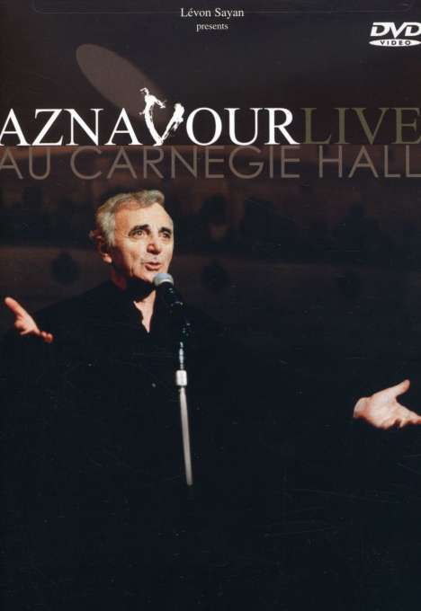Charles Aznavour (1924-2018): Au Carnegie Hall, DVD