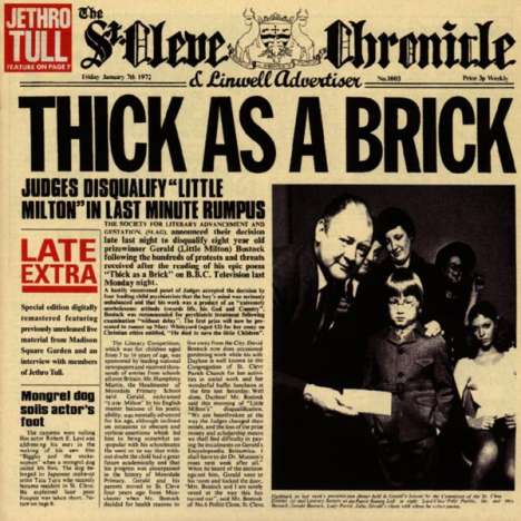Jethro Tull: Thick As A Brick, CD