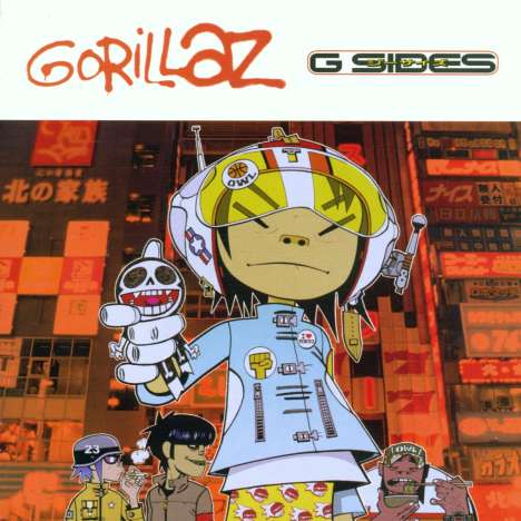 Gorillaz: G-Sides, CD