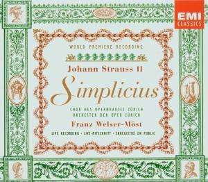 Johann Strauss II (1825-1899): Simplicius, 2 CDs
