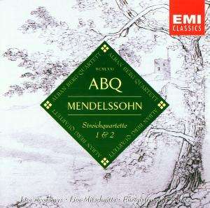 Felix Mendelssohn Bartholdy (1809-1847): Streichquartette Nr.1 &amp; 2, CD