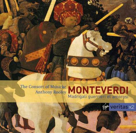 Claudio Monteverdi (1567-1643): Madrigali Libro 8 (Ausz.), 2 CDs