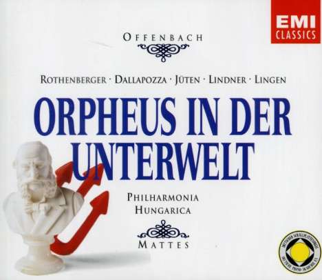 Jacques Offenbach (1819-1880): Orpheus in der Unterwelt (in dt.Spr.), 2 CDs