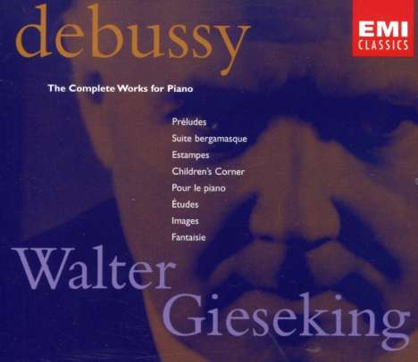 Claude Debussy (1862-1918): Sämtliche Klavierwerke, 4 CDs