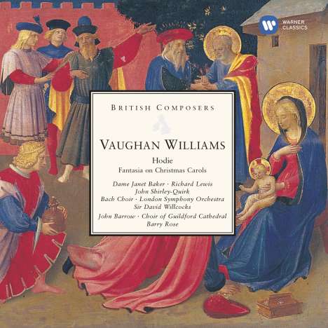 Ralph Vaughan Williams (1872-1958): Hodie - A Christmas Cantata, CD