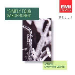 Adelphi Saxophone Quartet - Simply 4 Saxophones, CD