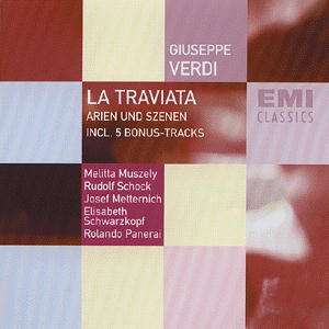 Giuseppe Verdi (1813-1901): La Traviata (Ausz.in dt.Spr.), CD