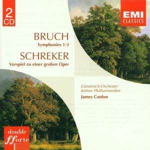 Max Bruch (1838-1920): Symphonien Nr.1-3, 2 CDs