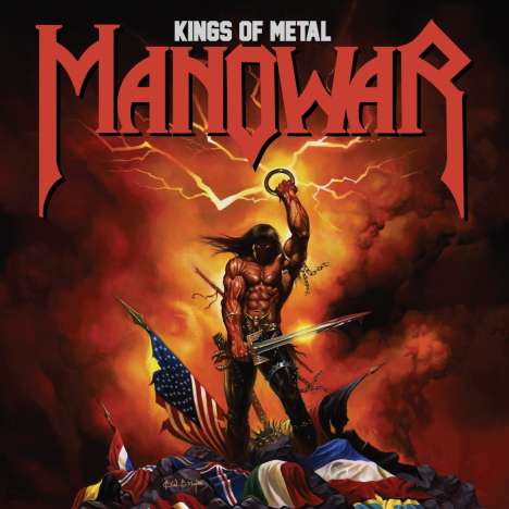 Manowar: Kings Of Metal (Limited Edition) (Red Vinyl), LP