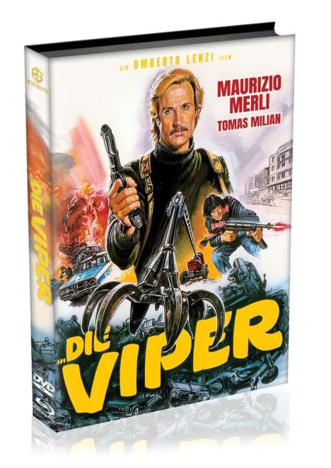 Die Viper (Blu-ray &amp; DVD im Mediabook), 1 Blu-ray Disc und 1 DVD