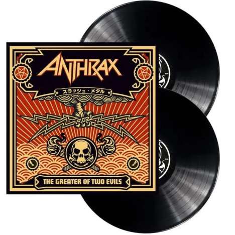 Anthrax: The Greater Of Two Evils, 2 LPs