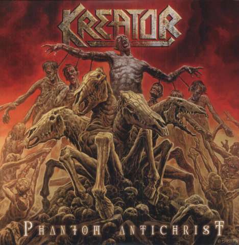 Kreator: Phantom Antichrist (180g) (Limited Edition) (Yellow Vinyl) (45 RPM), 2 LPs
