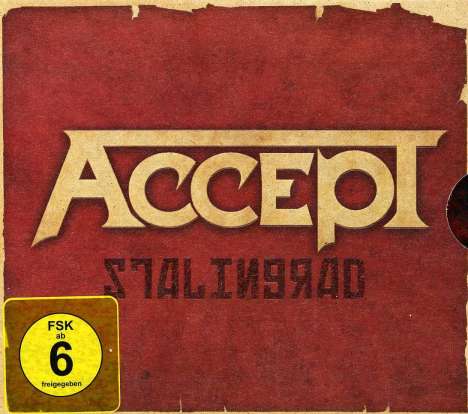 Accept: Stalingrad (CD + DVD) (Limited Edition), 1 CD und 1 DVD