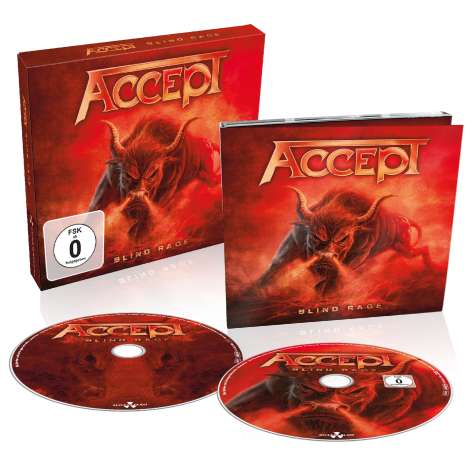 Blind Rage (CD + DVD) (Limited Edition), 1 CD und 1 DVD