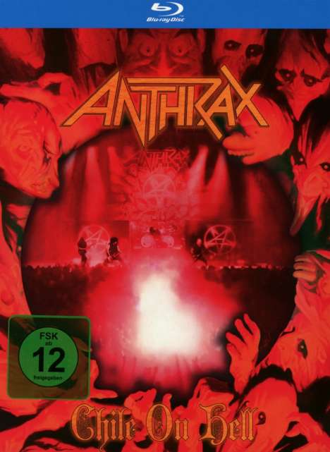 Anthrax: Chile On Hell (Ltd. Edition) (Blu-ray + 2CD), 1 Blu-ray Disc und 2 CDs