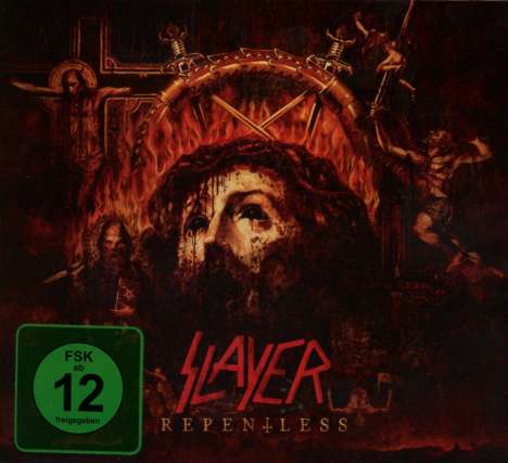 Slayer: Repentless (Limited Edition), 1 CD und 1 DVD