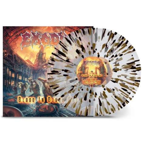 Exodus: Blood In Blood Out (Limited 10th Anniversary Edition) (Clear w/ Gold &amp; Black Splatter Vinyl), 2 LPs