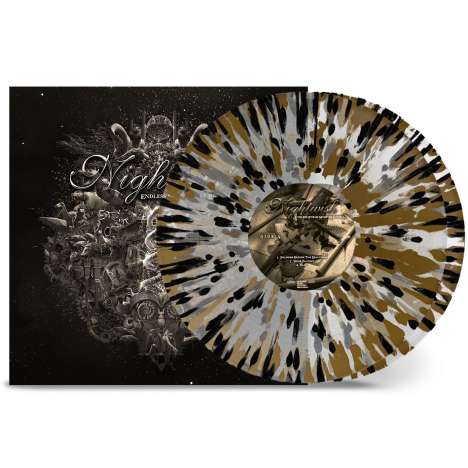 Nightwish: Endless Forms Most Beautiful (Clear W/ Gold &amp; Black Splatter Vinyl), 2 LPs