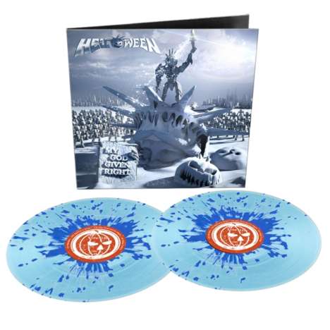 Helloween: My God Given Right (Limited Edition) (Blue Splatter Vinyl), 2 LPs