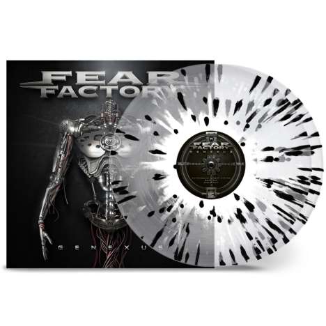 Fear Factory: Genexus (Limited Edition) (Crystal Clear W/ Black &amp; White Splatter Vinyl), 2 LPs
