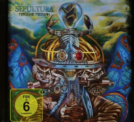 Sepultura: Machine Messiah (Limited Edition), 1 CD und 1 DVD