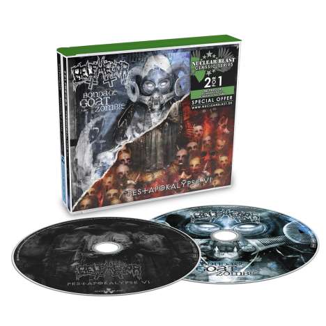Belphegor: Pestapocalypse VI / Bondage Goat Zombie (Nuclear Blast 2 For 1 Series), 2 CDs