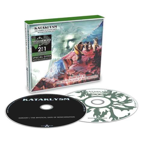 Kataklysm: Sorcery + The Mystical Gate Of Reincarnation / Temple Of Knowledge (Nuclear Blast 2 For 1 Series), 2 CDs