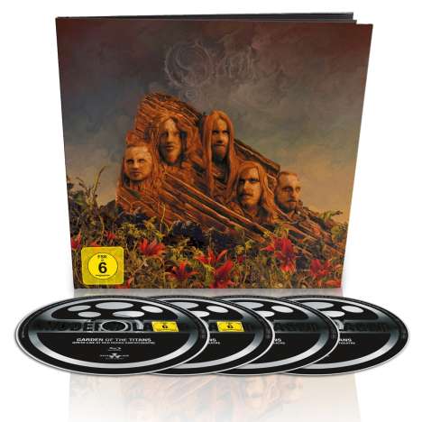 Opeth: Garden Of The Titans (Live At Red Rocks Amphitheater 2017), 1 Blu-ray Disc, 1 DVD und 2 CDs