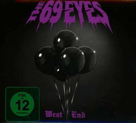 The 69 Eyes: West End (Limited Edition), 1 CD und 1 Blu-ray Disc