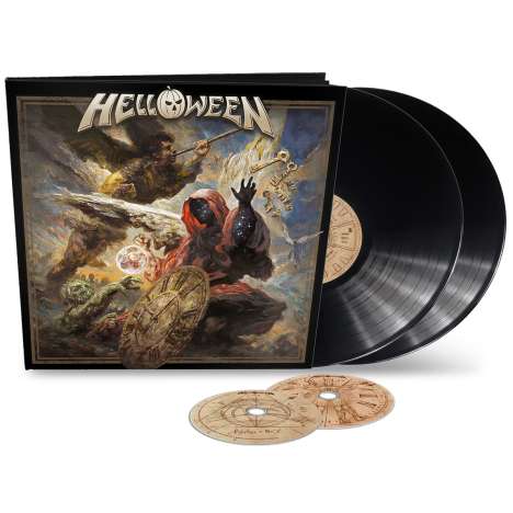 Helloween: Helloween (Earbook) (Limited Edition), 2 LPs und 2 CDs