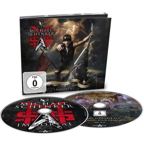 MSG (Michael Schenker Group): Immortal, 1 CD und 1 Blu-ray Disc