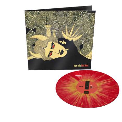 Blues Pills: Holy Moly! (Limited Edition) (Red/Gold Splatter Vinyl), LP