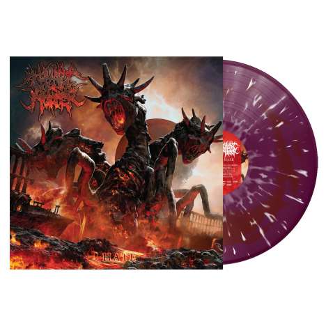 Thy Art Is Murder: Hate (Limited Edition) (Purple &amp; Red Swirl W/ White Splatter Vinyl), LP