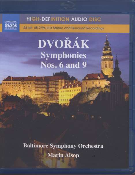 Antonin Dvorak (1841-1904): Symphonien Nr.6 &amp; 9, Blu-ray Audio