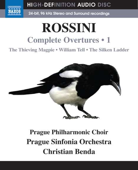 Gioacchino Rossini (1792-1868): Sämtliche Ouvertüren Vol.1 (Blu-ray Audio), Blu-ray Audio