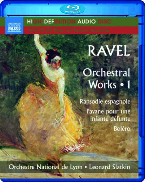 Maurice Ravel (1875-1937): Orchesterwerke Vol.1 (Blu-ray Audio), Blu-ray Audio