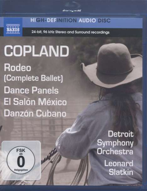 Aaron Copland (1900-1990): Dance Panels, Blu-ray Audio