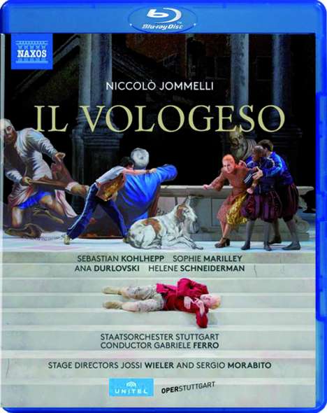 Niccolo Jommelli (1714-1774): Il Vologeso, Blu-ray Disc