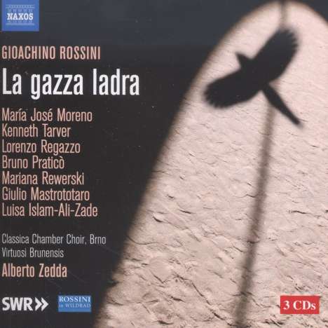 Gioacchino Rossini (1792-1868): La Gazza Ladra (Die diebische Elster), 3 CDs