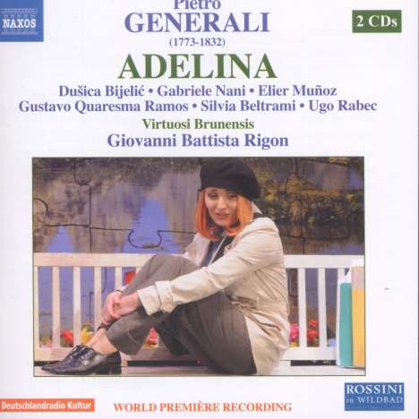 Pietro Generali (1773-1832): Adelina, 2 CDs