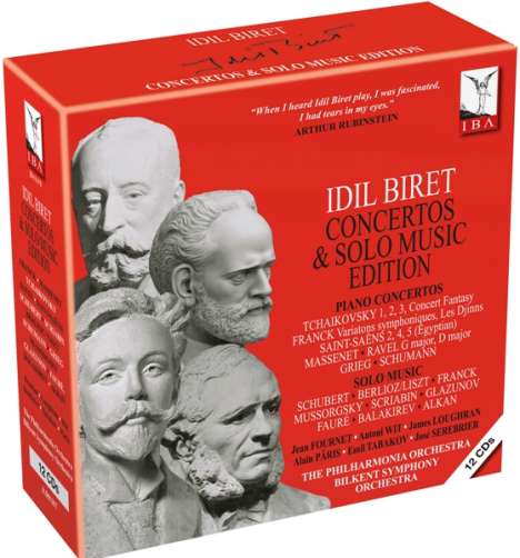 Idil Biret - Concertos &amp; Solo Music Edition, 12 CDs