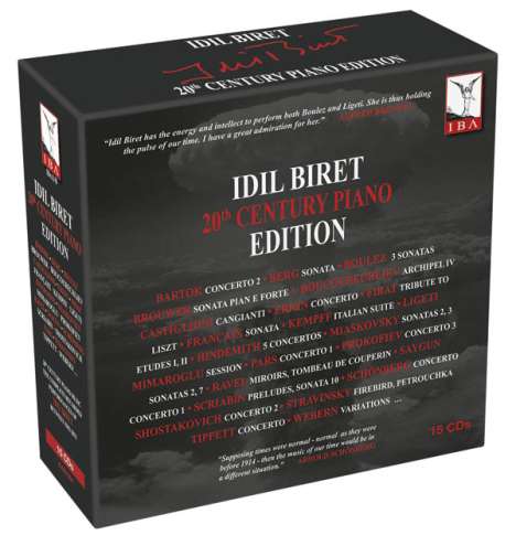 Idil Biret - 20th Century Piano Edition, 15 CDs