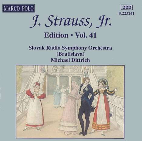 Johann Strauss II (1825-1899): Johann Strauss Edition Vol.41, CD